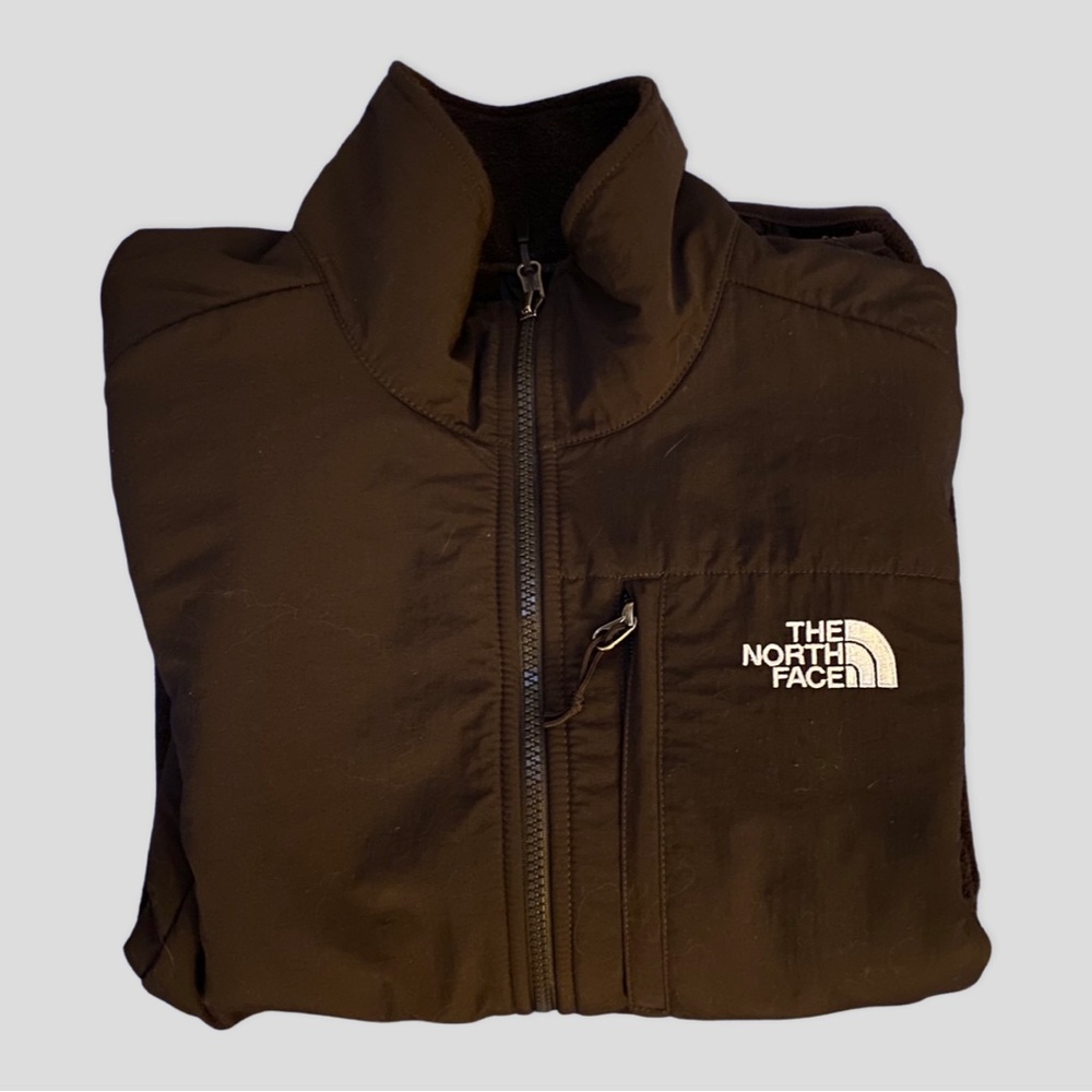 The North Face Black Utility Jacket with White Logo